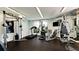 Fitness center with cardio and strength training equipment at 1000 Longboat Club Road # 1103, Longboat Key, FL 34228