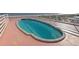 Enjoy the view from this rooftop pool on a sunny day with a beautiful water view at 648 Beach Rd, Sarasota, FL 34242