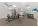 Fitness center with weight machines and cardio equipment at 797 Beach Rd # 509, Sarasota, FL 34242