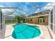 Refreshing screened pool with ample deck space at 4925 70Th E St, Palmetto, FL 34221