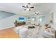 Bright living room with hardwood floors at 4925 70Th E St, Palmetto, FL 34221