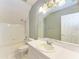 Clean bathroom with shower/tub combo and vanity at 4925 70Th E St, Palmetto, FL 34221