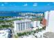 High-rise building near the waterfront with marina and city views at 101 S Gulfstream Ave # 4A, Sarasota, FL 34236