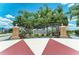 Central Park community entrance with attractive landscaping and signage at 12198 Longview Lake Cir, Bradenton, FL 34211