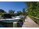 Private boat docks available for residents at 8440 Sanderling Rd, Sarasota, FL 34242