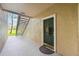 Private entrance with exterior stairs leading to the condo at 5122 Northridge Rd # 107, Sarasota, FL 34238