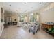 Community room with comfortable seating, large windows and tiled flooring at 5122 Northridge Rd # 107, Sarasota, FL 34238