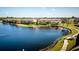 Condos overlooking a serene community lake at 9949 Key Haven Rd, Seminole, FL 33777