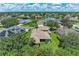 Aerial view showcasing home's location in a desirable neighborhood at 337 Snapdragon Loop, Bradenton, FL 34212