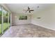 Spacious Gathering room with sliding doors leading to the backyard at 337 Snapdragon Loop, Bradenton, FL 34212