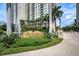 Attractive entrance to the Alinari at Rosemary Place condo building at 800 N Tamiami Trl # 402, Sarasota, FL 34236