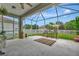 Enjoy this large screened patio, perfect for outdoor relaxation at 6122 44Th E Ct, Bradenton, FL 34203