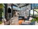 Community lounge with a climbing wall and seating at 9478 Tequila Sunrise Dr, Sarasota, FL 34241