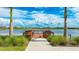 Enjoy peaceful waterfront views from this community fishing dock at 9478 Tequila Sunrise Dr, Sarasota, FL 34241