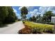 Landscaped road in a residential community at 1806 Brook Field Ter, Sarasota, FL 34234