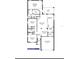 Two-story home floor plan with Primary bedroom, great room, kitchen, and two-car garage at 2620 Averland Loop, North Port, FL 34287