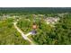 Aerial view of property location amongst other houses at 14390 Maddock Ave, Port Charlotte, FL 33953