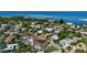 Aerial view of property, showcasing its location within a residential area at 1160 Morningside Pl, Sarasota, FL 34236