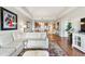 Open living and dining space with hardwood floors at 7612 Lake Vista Ct # 405, Lakewood Ranch, FL 34202
