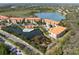 Stunning lakefront property with multiple condo buildings and pool at 7612 Lake Vista Ct # 405, Lakewood Ranch, FL 34202