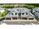Aerial view of a modern townhome community at 5707 N Honore Ave # 621, Sarasota, FL 34243