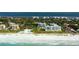 Aerial view of community, beach, and ocean at 3080 Grand Bay Blvd # 532, Longboat Key, FL 34228