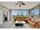 Open concept living area with a cozy seating arrangement at 3080 Grand Bay Blvd # 532, Longboat Key, FL 34228