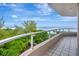 Balcony with tiled floor and scenic water view at 3080 Grand Bay Blvd # 532, Longboat Key, FL 34228