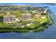 Aerial view showcasing building location at 3080 Grand Bay Blvd # 532, Longboat Key, FL 34228