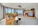 Relaxing living room with a stunning water view at 3080 Grand Bay Blvd # 532, Longboat Key, FL 34228