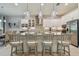Modern kitchen with white cabinetry and large island at 4952 Surfside Cir, Bradenton, FL 34211