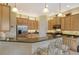 Spacious kitchen boasting stainless steel appliances and granite counters at 1130 Cielo Ct, North Venice, FL 34275