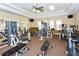 State-of-the-art fitness center with a variety of exercise equipment at 1130 Cielo Ct, North Venice, FL 34275