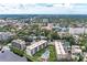 Panoramic aerial view showcases the property's location near waterfront, city, and lush green surroundings at 1533 1St Ave W Dr, Bradenton, FL 34205