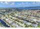 Scenic aerial view of a waterfront community showcasing coastal living at its finest at 4532 Shark Dr, Bradenton, FL 34208