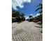 Paved driveway leads to charming beachfront homes, creating a welcoming community atmosphere at 1603 Gulf N Dr # 5, Bradenton Beach, FL 34217