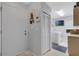 Bright laundry room with washer, dryer and storage at 891 Faulkwood Ct, Sarasota, FL 34232