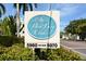 The Palm Bay Club community sign at 5966 Midnight Pass Rd # G-92, Sarasota, FL 34242