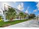 Home's exterior showcasing a covered patio and private dock access at 4323 Rock Creek Dr, Port Charlotte, FL 33948