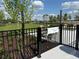 This small dog park is a delightful fenced-in area for smaller canines to enjoy with benches and landscaping at 1217 Blue Shell Loop, Sarasota, FL 34240