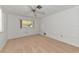 Bedroom with carpet, ceiling fan, and window at 519 Bradenton Rd, Venice, FL 34293