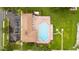 Community pool with surrounding lounge area at 4405 Lenox Blvd, Venice, FL 34293