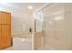 Spa-like bathroom with soaking tub and separate shower at 4405 Lenox Blvd, Venice, FL 34293