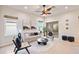 Bright and airy living room with stylish furniture at 4405 Lenox Blvd, Venice, FL 34293