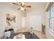 Bright home office, featuring a desk and a window at 4405 Lenox Blvd, Venice, FL 34293