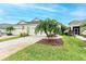 Landscaped yard with palm trees and a view of the house at 2942 Trustee Ave, Sarasota, FL 34243