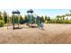 playground with slides, climbing structures, and swings at 2803 Butterfly Jasmine Trl, Sarasota, FL 34240