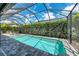 Screened-in pool with plenty of sunshine at 12105 Goldenrod Ave, Bradenton, FL 34212
