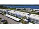 Aerial view of condo building by the waterfront at 4819 Independence Dr # 4819, Bradenton, FL 34210