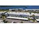 Aerial view highlighting condo location near water at 4819 Independence Dr # 4819, Bradenton, FL 34210